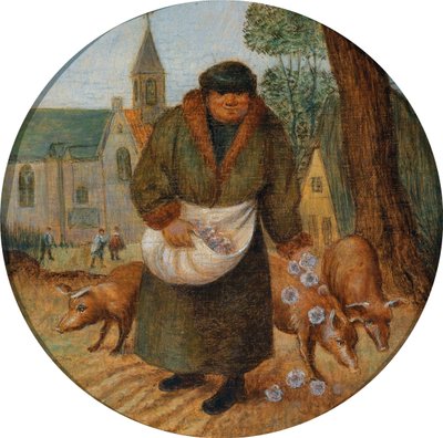 Pearls Before Swine by Pieter Brueghel the Younger